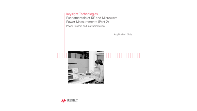 Fundamentals of RF and Microwave Power Measurements (Part 2)